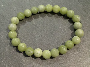 Green Jade 8MM Stretch Bracelet