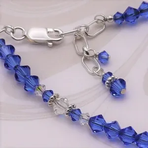 Swarovski™ Crystals Bracelet - Sapphire